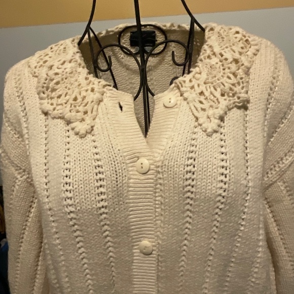 MADE BY DANIEL HECHTER.. PARIS   CARDIGAN MEDIUM   SALE - Picture 2 of 7